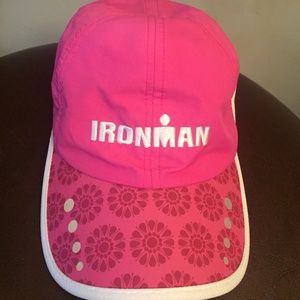 Pink Ironman cap